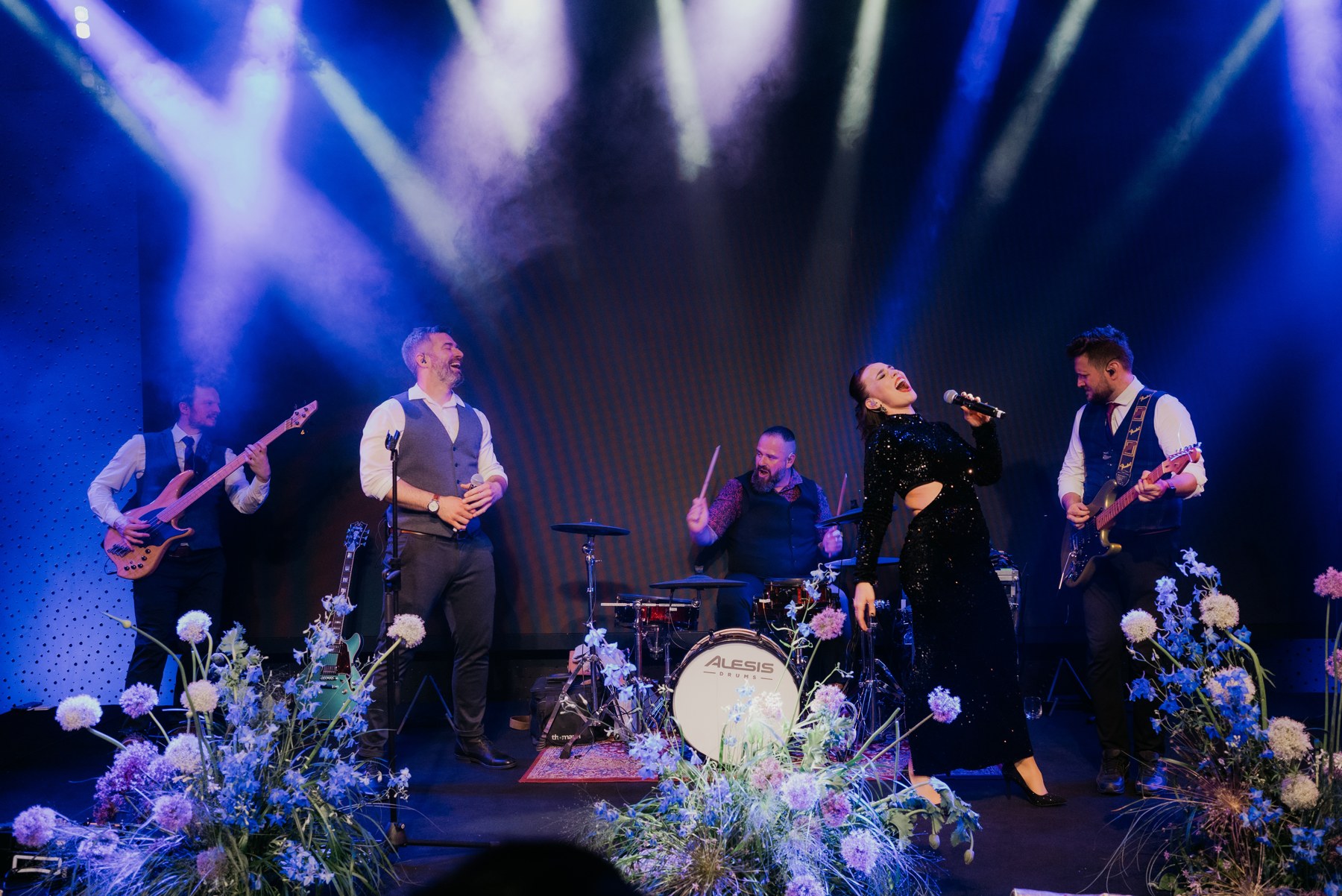 Showtimeband.sk počas živého vystúpenia